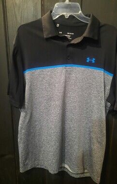 Under Armour Mens Large Heatgear Polo